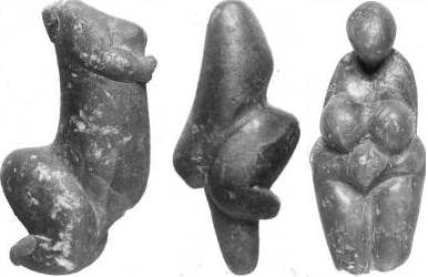 [figurines
from the Western European Gravettian]