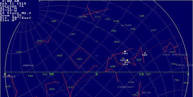 [Image:  Venus at Inferior
Conjunction]