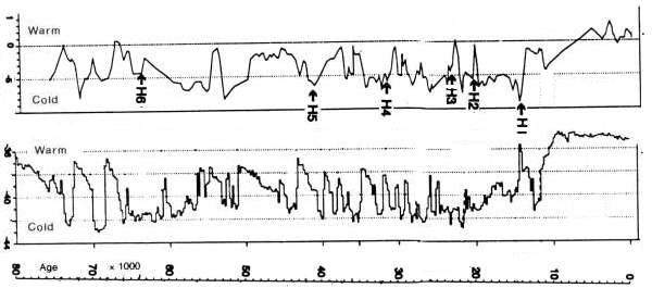 [Image:
Ice Core and Bog Temperatures]