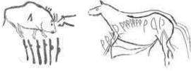 [Image:
Bison and Horse]