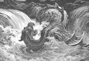 [Image: Leviathan. After Gustave Doré.]