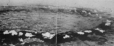 Photomontage of the Ries structure in Bavaria.