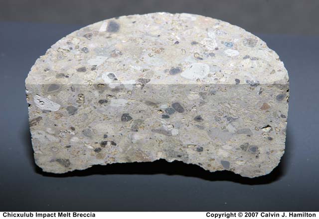 Chicxulub glass.